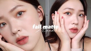 秋日粉霧妝 Fall Matte Look | 開箱新買Bbia裸妝粉底/蜜粉餅 | heyitsmindy