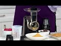 masterpro electric grater shredder with 5 blades blades on qvc