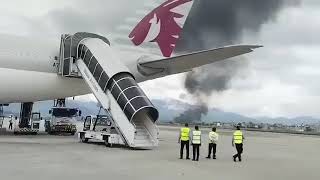 यसरी भएको थियो दुर्घटना 🥺 #plane #planecrash #Planecrashinnepal #crash #nepal