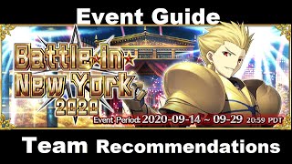 FGO Battle in New York Gilfest Event Guide and Team Comps