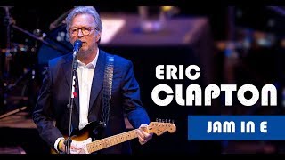 Eric Clapton Style Bluesy Ballad Guitar Backing Track in E