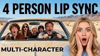 Best AI Tool For Lip Syncing Multiple Characters in One Scene | Dzine AI