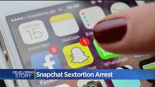 Man arrested for "Sextortion" after targeting minors on Snapchat