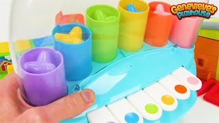 Teach Toddlers Colors, Counting, and Animal Names with three Preschool Toys!