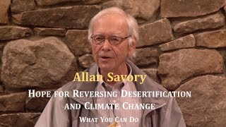 Allan Savory: Hope for Reversing Desertification and Climate Change - What You Can Do