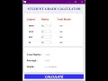 Creating a Student Grade Calculator with Java AWT and Swing | Apache NetBeans IDE Project