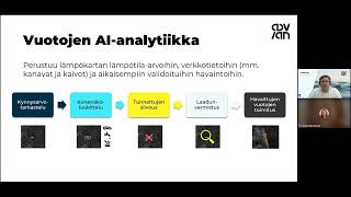 Älykäs kaukolämpöverkko: vuodot esille AI-analytiikalla | Juha Kivi \u0026 Sanna Nivalainen | Advian