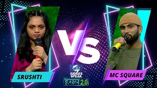 Srushti Tawade Vs MC Square - सबसे बड़ी Rap Battle | Memorable Moments from MTV Hustle 2.0