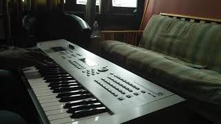 Donald Robinson playing keys .MOV