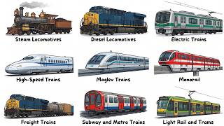 Every Type of Train Explained in 13 minutes