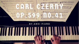 Carl Czerny Op.599 No.41 by ANKI PIANO [with sheet music]