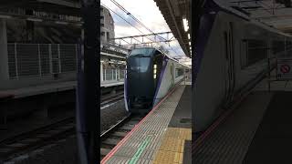 ★【E353】特急あずさ34号新宿行き西国分寺駅通過 2022/12/31 16:10 Limited Express Azusa