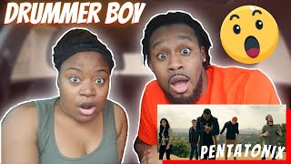 FIRST TIME REACTION TO Pentatonix - Little Drummer Boy | The Demouchets REACT