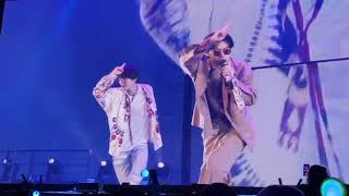 Save Me - BTS V and Jin Funny Moment [Permission to Dance Concert in LA 20211202]