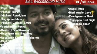 Bigil | Full BGM Score | Original Background Theme Music | Thalapathy Vijay | AR Rahman