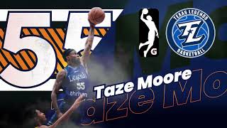 Taze Moore Highlights 2022/23  || NBA G - League