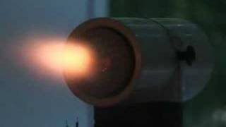 D12-5 Model Rocket Engine Burn