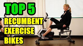 TOP 5: Best Recumbent Exercise Bikes with LCD Display 2022 | for Home Gym