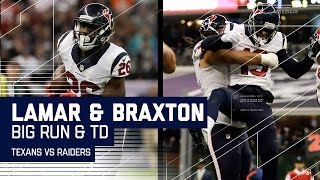 Lamar Miller's Huge Run Sets Up Braxton Miller's TD Catch! | Texans vs. Raiders | NFL International