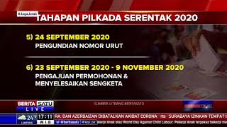 Begini Tahapan Pilkada Serentak 2020