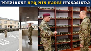 General Hikmət Mirzəyev prezidenti belə qarşıladı