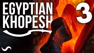 MAKING AN EGYPTIAN KHOPESH SWORD!! Part 3