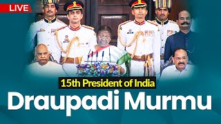 Draupadi Murmu Oath Ceremony LIVE: Draupadi Murmu ने New President Of India के रूप में ली शपथ