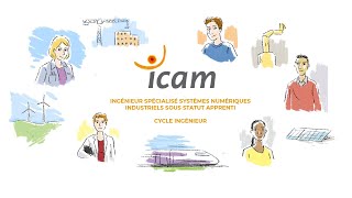 Ingénieur spécialisé Systèmes numériques industriels sous statut apprenti - cycle ingénieur Icam