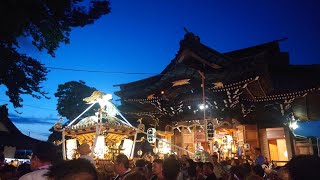 令和5年。神奈川県平塚市田村・八坂神社例大祭