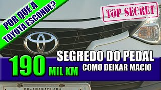 DICA IMPERDÍVEL! Sua Embreagem mais Macia - Teste de Longa Duração Toyota Etios - Revisão 190MIL km