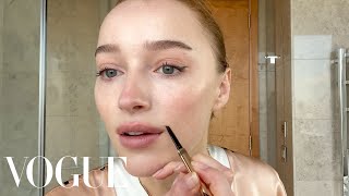 Bridgerton's Phoebe Dynevor on Dry Skin Care & Casual Makeup | Beauty Secrets |