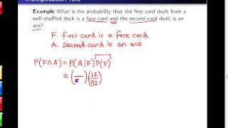Conditional probability -- Example 3