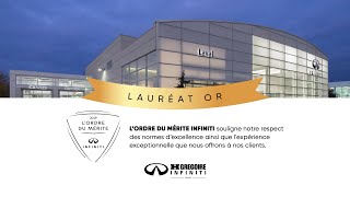 INFINITI Laval reçoit l'ordre du mérite!