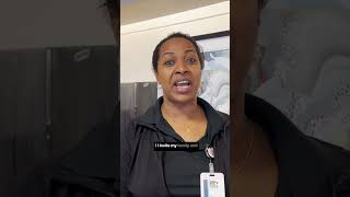 A job that feels like a second home - Mekedes, cashier at Holy Cross Hospital