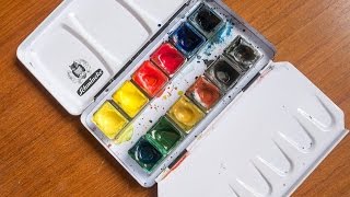 How to choose a new portable watercolor set for beginners