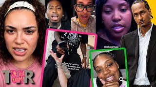 Laina UPSET😡King SNATCH Phone From Her😳 Quik CAUGHT cheating, Daysha GO OFF💔Funny Mike W/ Side chick