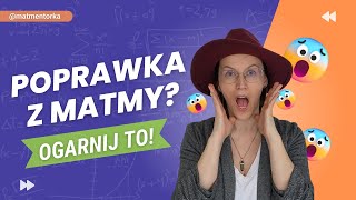 Jak zdać poprawkę z matematyki w sierpniu? odcinek 6