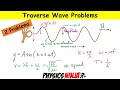 Transverse Waves on a String Problems