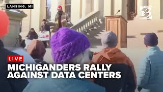 LIVE: Michiganders United Against Data Centers Protest