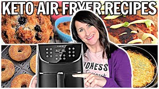 10 Keto Air Fryer Recipes - Healthy LOW CARB for ANYONE!
