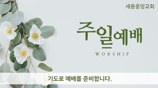 세종중앙교회 주일1부예배 230702 ㅣ 맥추감사절의 의미(신16:9-12)