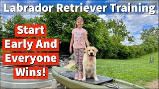 Labrador Retriever Training | Start Early And Everyone Wins!