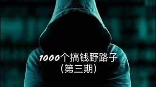 1000个搞钱野路子｜第三期