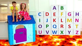 Diana dan Roma belajar alfabet dan cara menghitung / Kumpulan video edukasi untuk anak