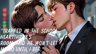 |HIGH SCHOOL BL STORY| My School's Wealthiest Kid Trapped Me In His Bedroom and Pinned Me For A Kiss