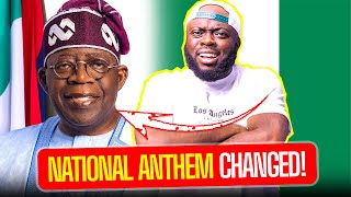 President Of Nigeria changes national anthem