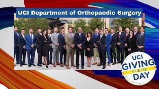 Dr  Mange ORTHO   2023 UCI Giving Day Video