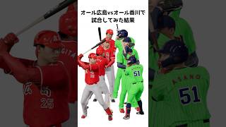 オール広島vsオール香川で試合してみた結果#プロ野球