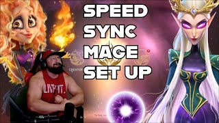 SPEED SYNC MAGE SET UP! CALL OF DRAGONS!