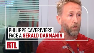 Philippe Caverivière face à Gérald Darmanin